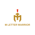 Logo M Letter Warrior