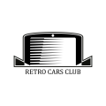 Retro autos club Logo