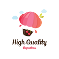 Hoge kwaliteit Cupcakes logo