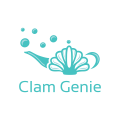 Logo Clam Genie