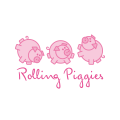 Rolling Piggies logo