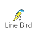 Logo Line Bird