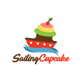 Zeilen Cupcake logo