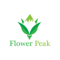 logo de Flower Peak