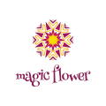 Magische bloem logo