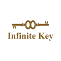 Logo clé infinie