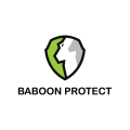 Baviaan beschermen logo