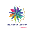 Logo Rainbow Flower