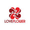 Logo Love Flower