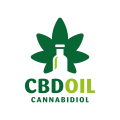 CBD Olie Cannabidiol logo