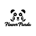 Logo Flower Panda