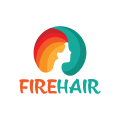 Logo Fire Hair