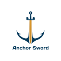 Logo Anchor Sword