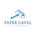 Logo Paper Gavel