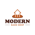 Logo Modern Bake Shop