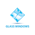 Logo finestre di vetro