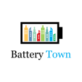 Logo Battery Town