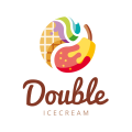 logo Double Ice Cream