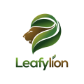 Logo Leafy Lion