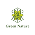 Logo natura verde