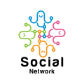 Sociaal netwerk Logo