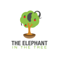logo Léléphant dans larbre