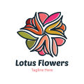 Logo Lotus Flowers