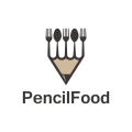 Pencil Food Logo