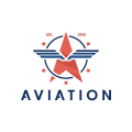 Aviation Star Logo