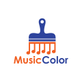 Muziekkleur logo