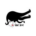Logo Hair Noir