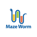 logo Maze Worm