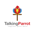 Talking Parrot logo