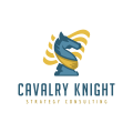 Logo Cavalry Knight