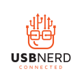 USB Nerd Connected logo