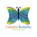 Kleurrijke Betterfly logo
