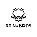 Logo Pioggia e uccelli