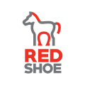 Rode schoen Logo