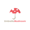 Paraplu Paddestoel Logo