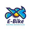 E-bike Elektrische motorfietsen Logo