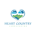 Logo Heart Country