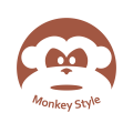 Logo Monkey Style