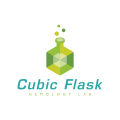Logo Flacon cubique