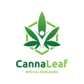 Logo Foglia di cannabis