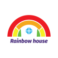 Logo Rainbow house