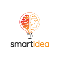 Smart Idea Light Bulb Logo