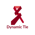 Dynamische stropdas Logo