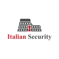 Italiaanse beveiliging logo