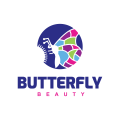 logo de Belleza de mariposa