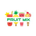 Logo Mélange de fruits